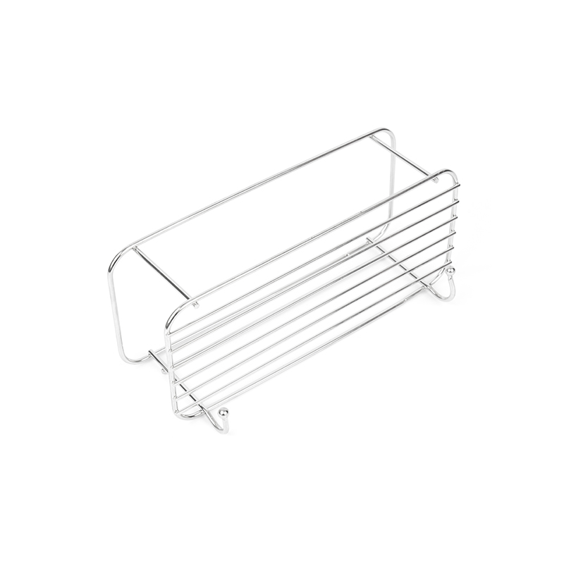 Nalepovací sprchový vozík z nehrdzavejúcej ocele s háčikmi