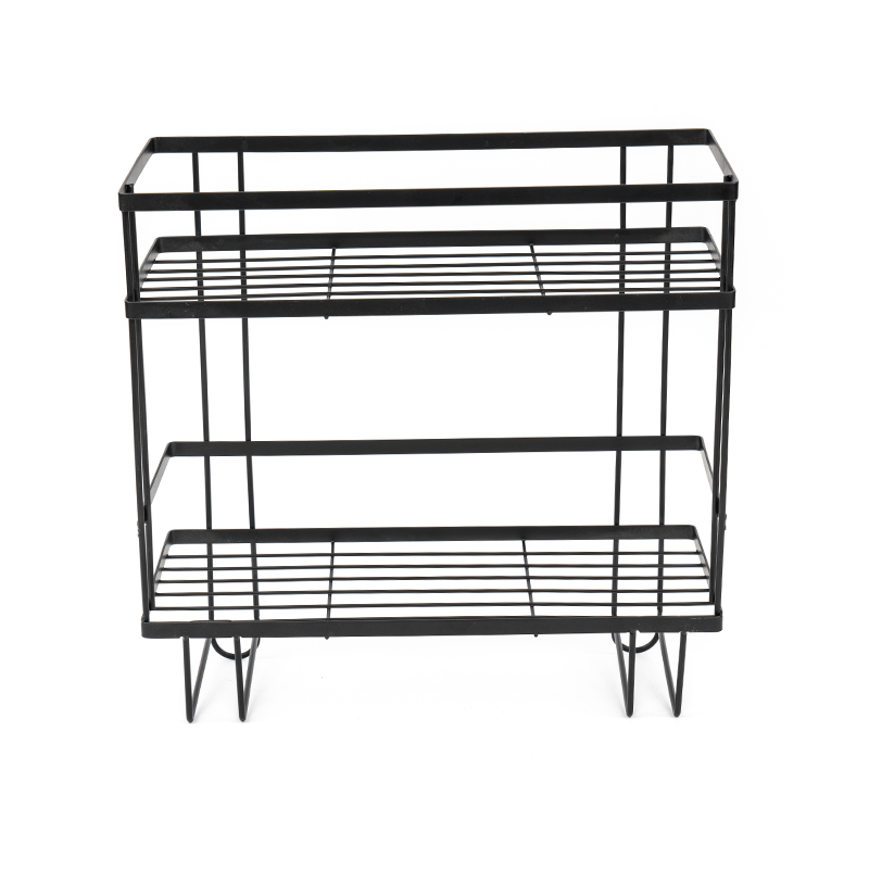 Dvojvrstvová nástenná polica