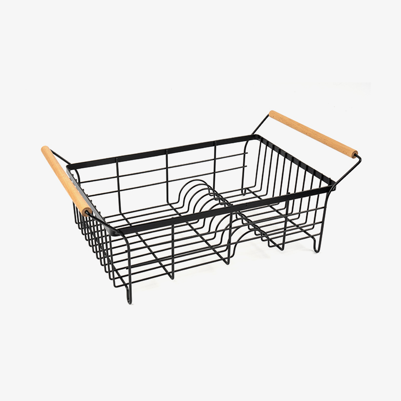 Stojan na sušenie riadu z nehrdzavejúcej ocele s držiakom na príbory a odkvapkávacou doskou