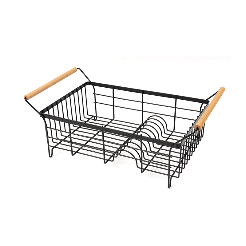 Stojan na sušenie riadu z nehrdzavejúcej ocele s držiakom na príbory a odkvapkávacou doskou