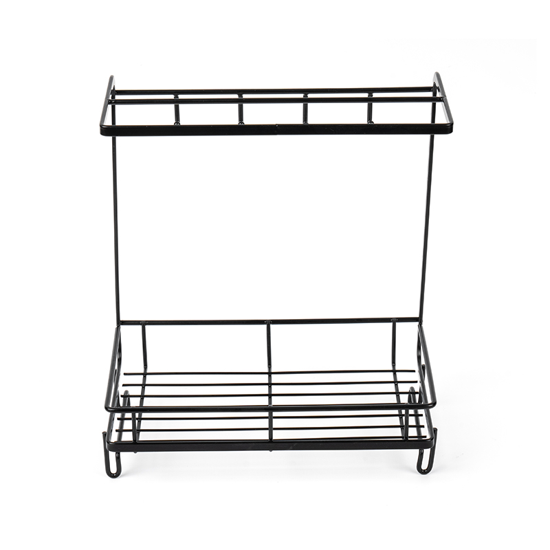 Kuchynský drez so špongiou a držiakom na utierku