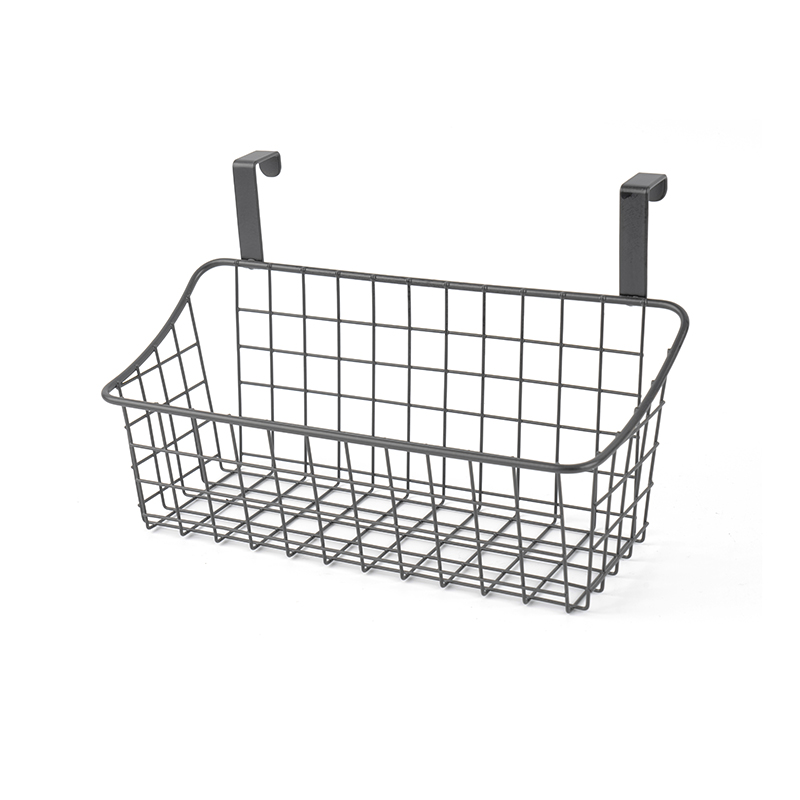 Naddverový organizér na špajzu s 3 závesnými košíkmi