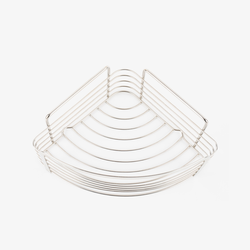 Rohová sprcha Caddy nástenná s lepidlom