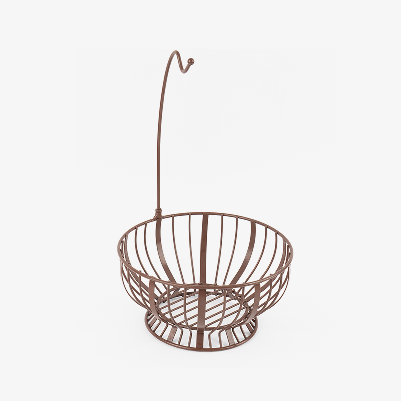 Košík na ovocie s vešiakom na banány do kuchyne