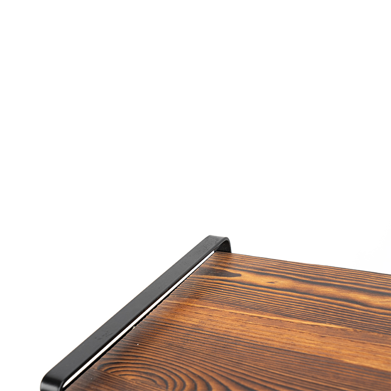 Rustikálne drevené stolové fľaše na víno bez nutnosti montáže